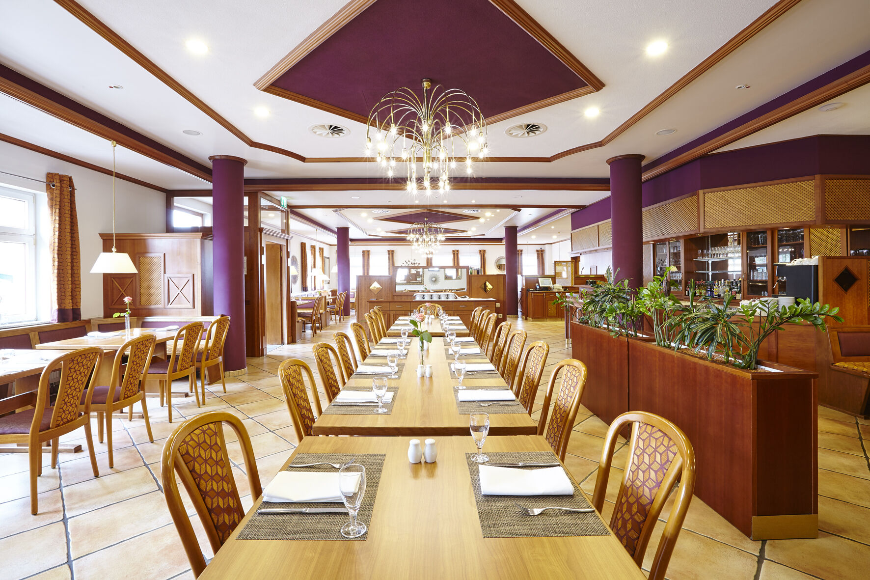 Trans World Hotel Columbus Зелингенщад Ресторант снимка